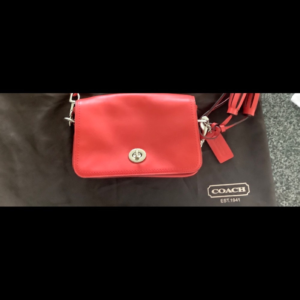 Coach Smooth Crossbody Leather Bag